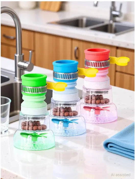 Water Saving Movable Sink Faucet Extender (Pack of 2)